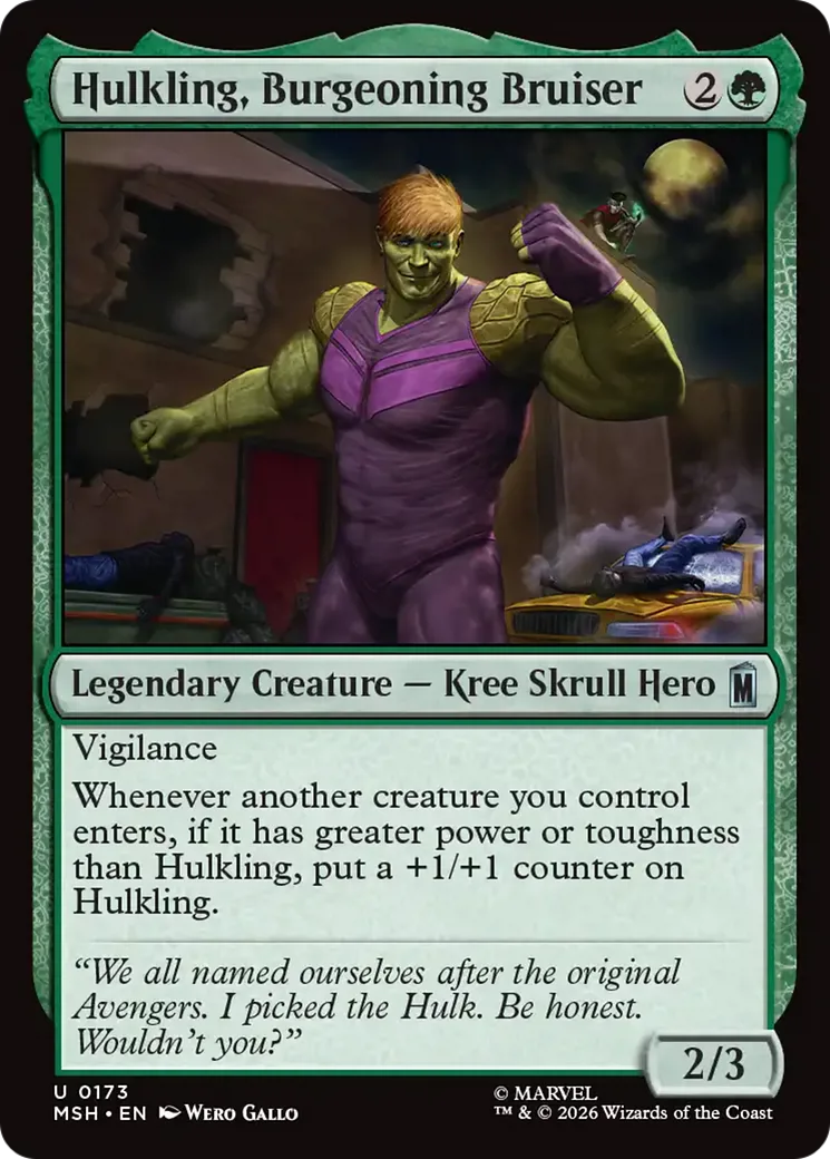 Hulkling, Burgeoning Bruiser