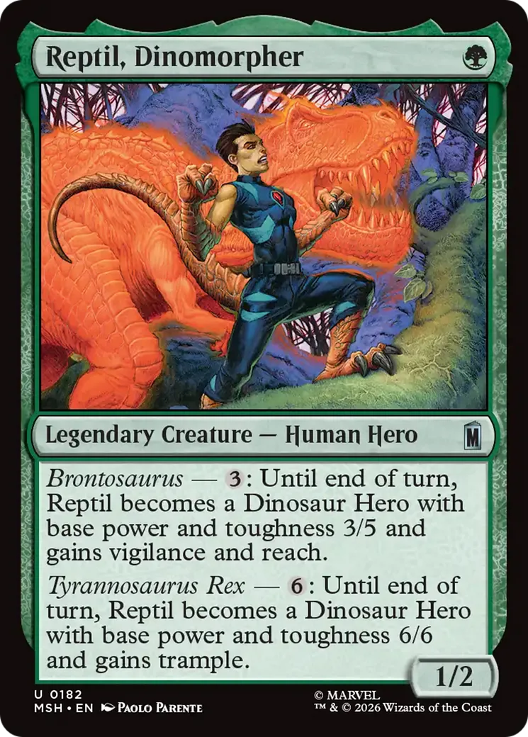 Reptil, Dinomorpher