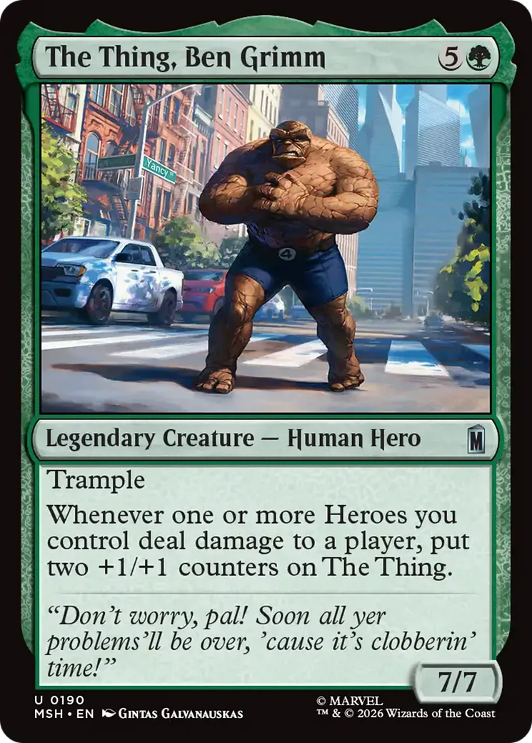 The Thing, Ben Grimm