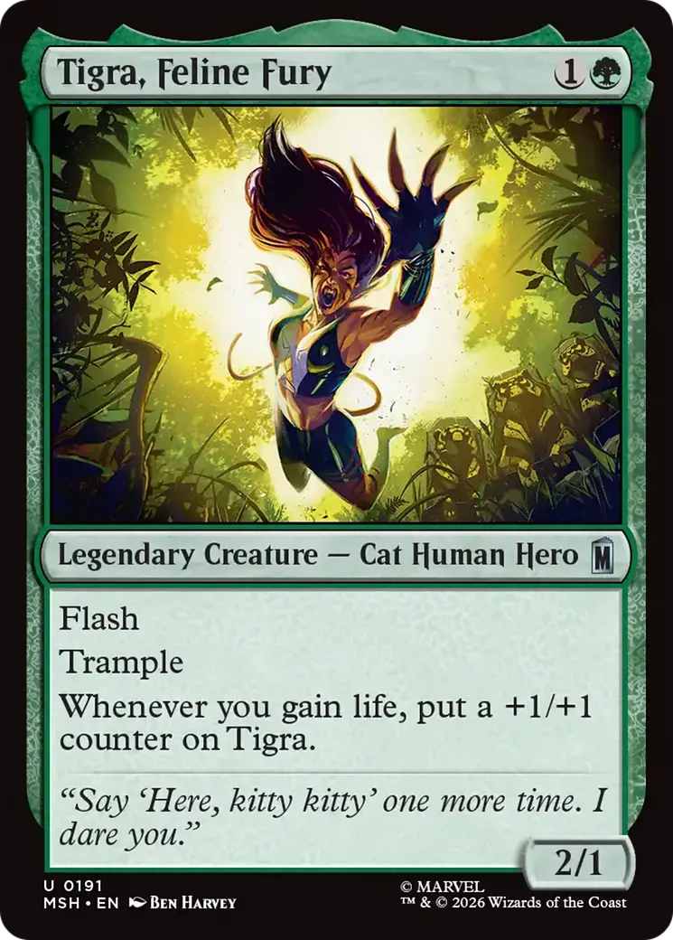 Tigra, Feline Fury