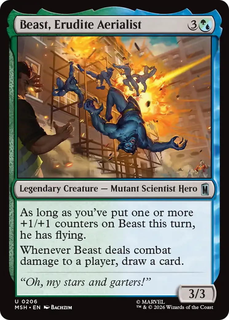 Beast, Erudite Aerialist
