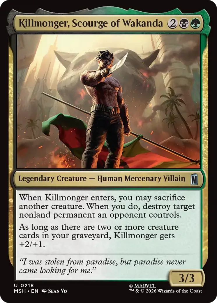 Killmonger, Scourge of Wakanda