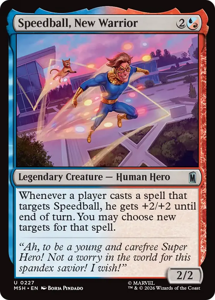 Speedball, New Warrior