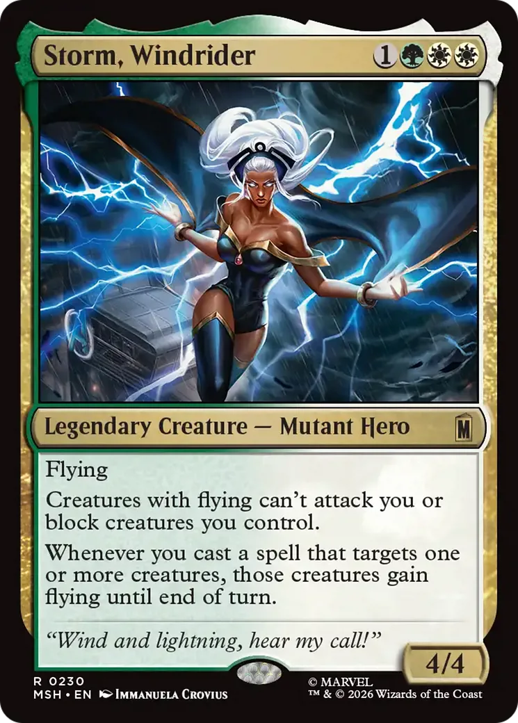 Storm, Windrider