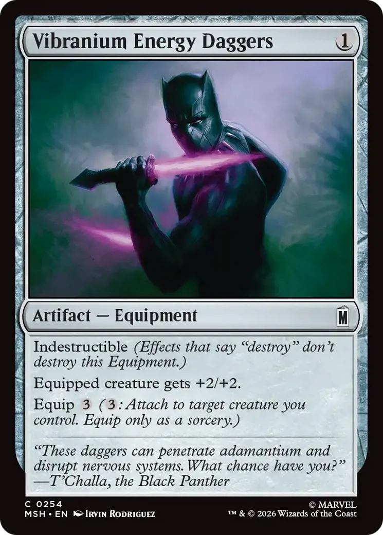 Vibranium Energy Daggers
