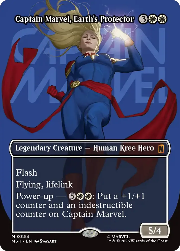 Captain Marvel, Earth's Protector