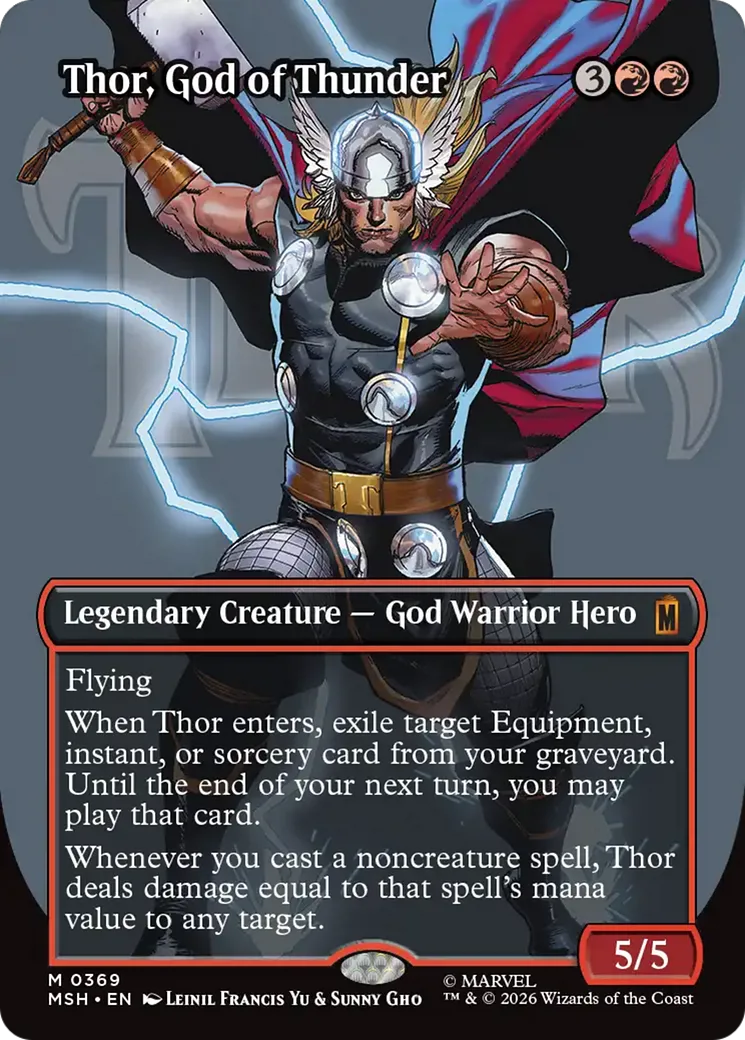 Thor, God of Thunder