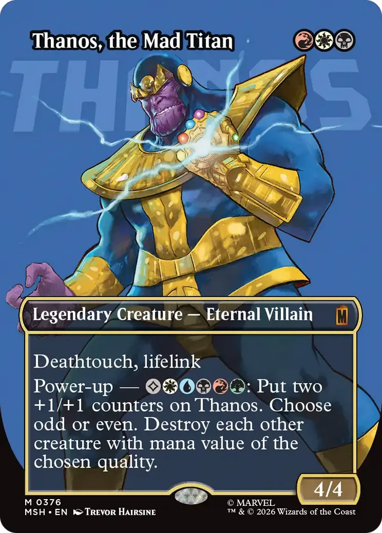 Thanos, the Mad Titan