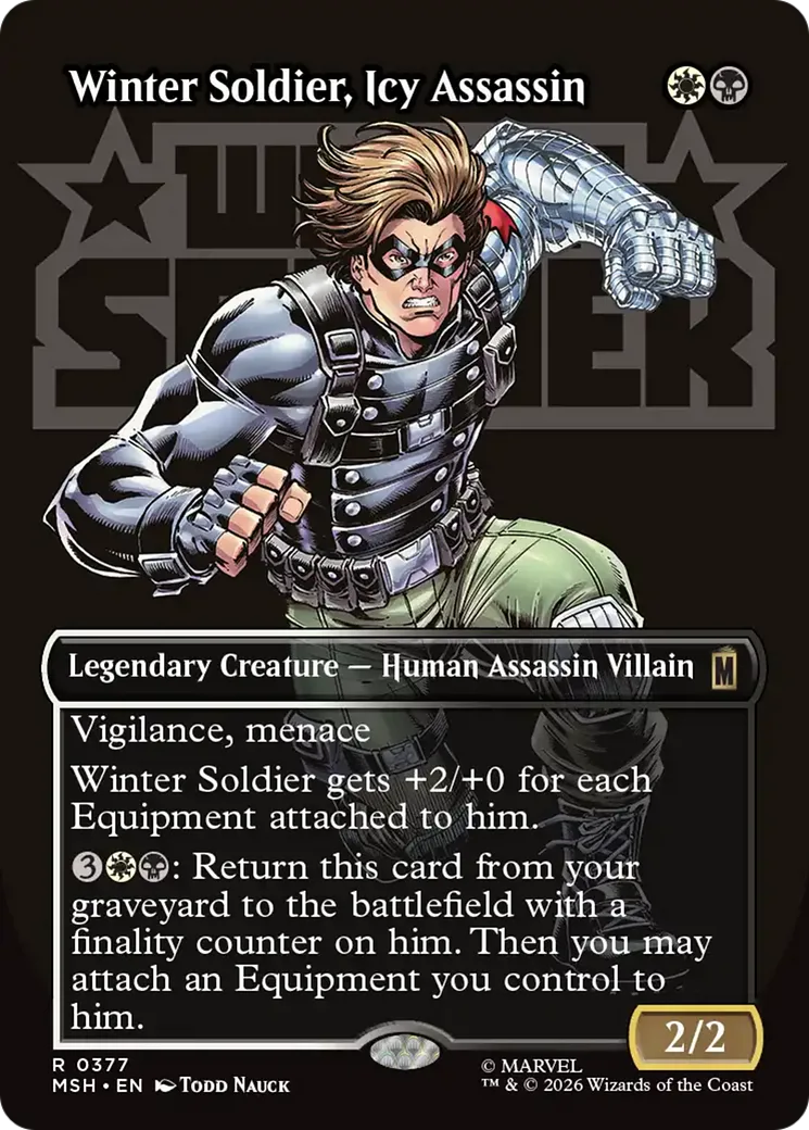 Winter Soldier, Icy Assassin