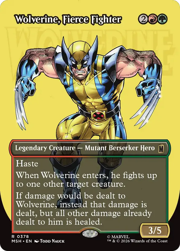Wolverine, Fierce Fighter