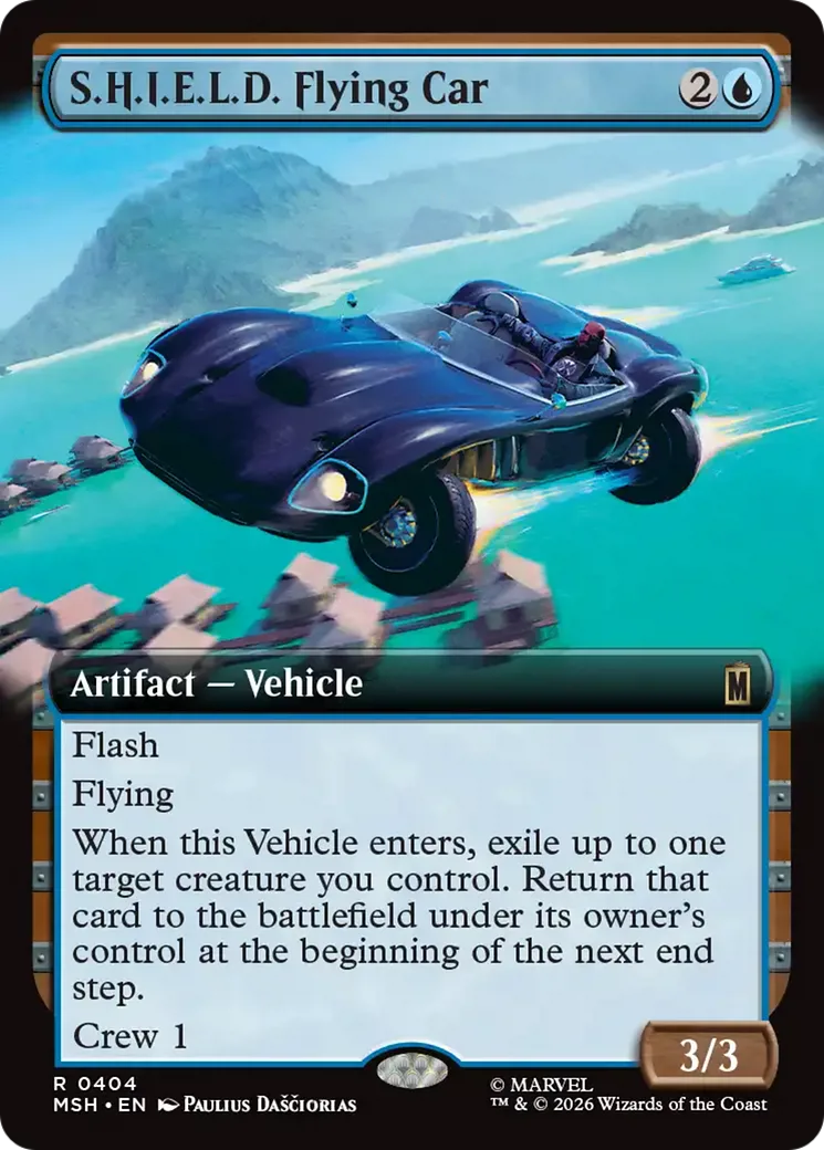 S.H.I.E.L.D. Flying Car