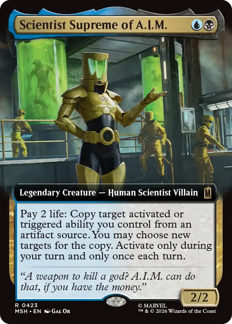 Scientist Supreme of A.I.M.