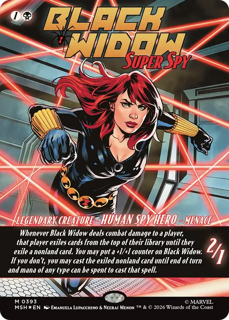 Black Widow, Super Spy