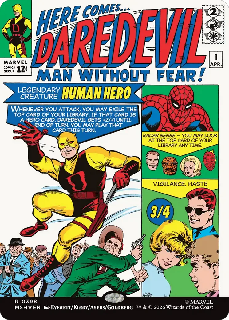 Daredevil, Man Without Fear