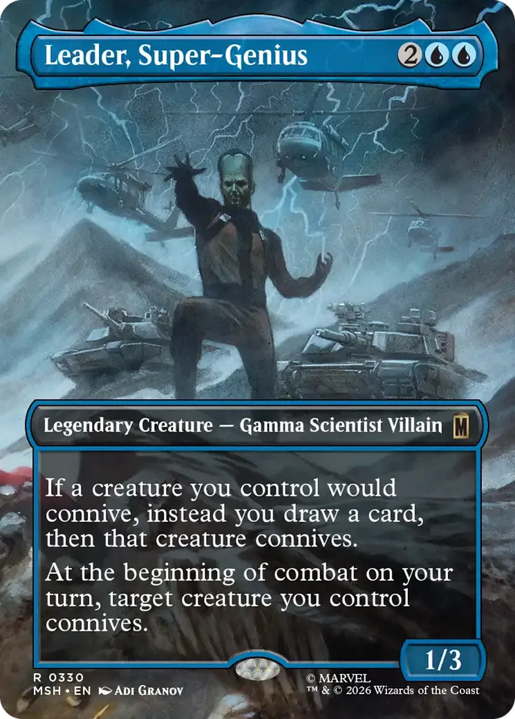 Leader, Super-Genius