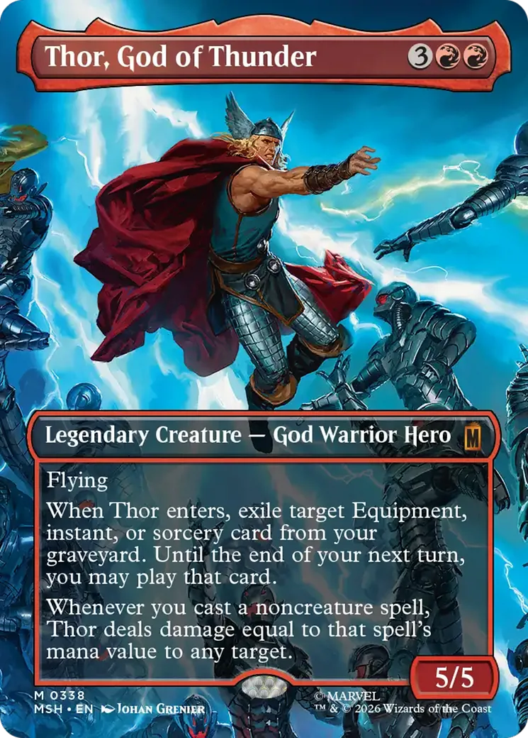 Thor, God of Thunder