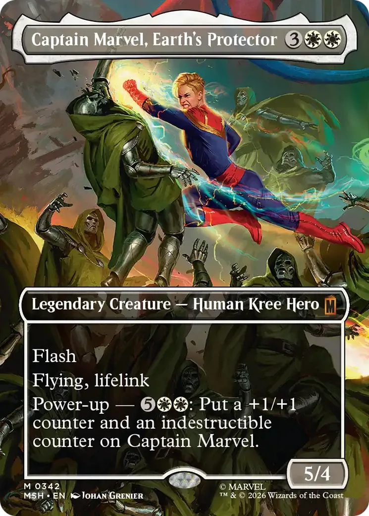 Captain Marvel, Earth's Protector