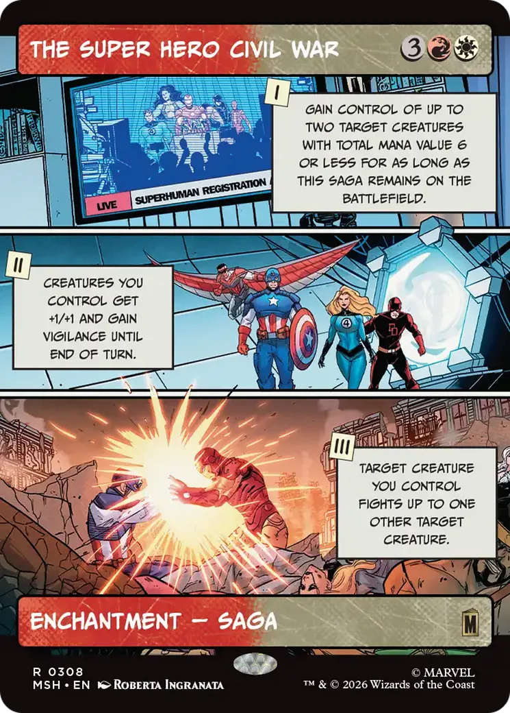 The Super Hero Civil War