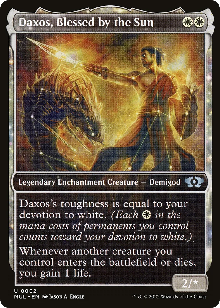 Daxos, Blessed by the Sun