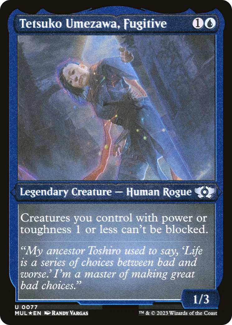 Tetsuko Umezawa, Fugitive