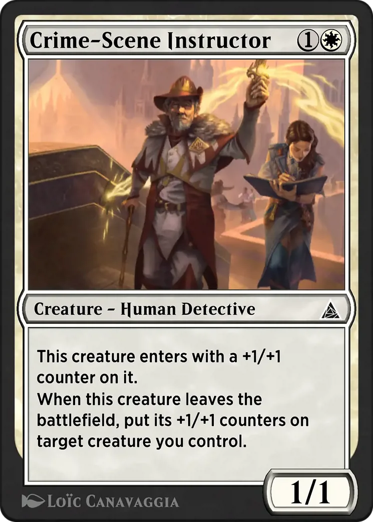Crime-Scene Instructor