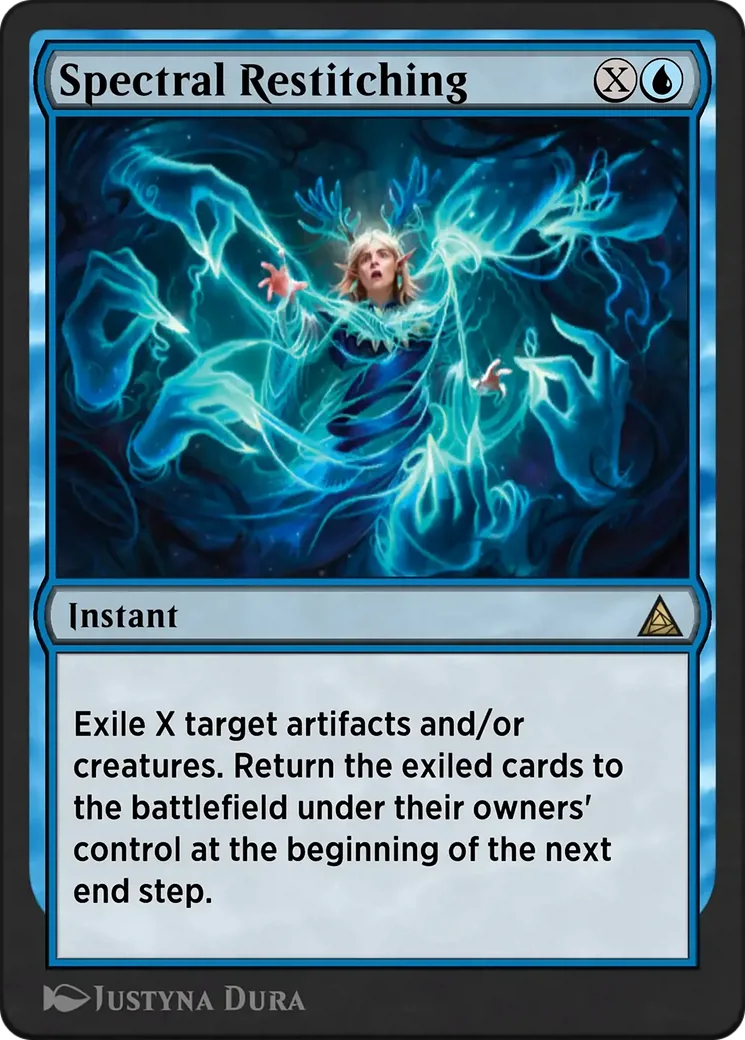 Spectral Restitching