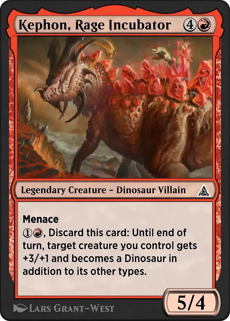 Kephon, Rage Incubator