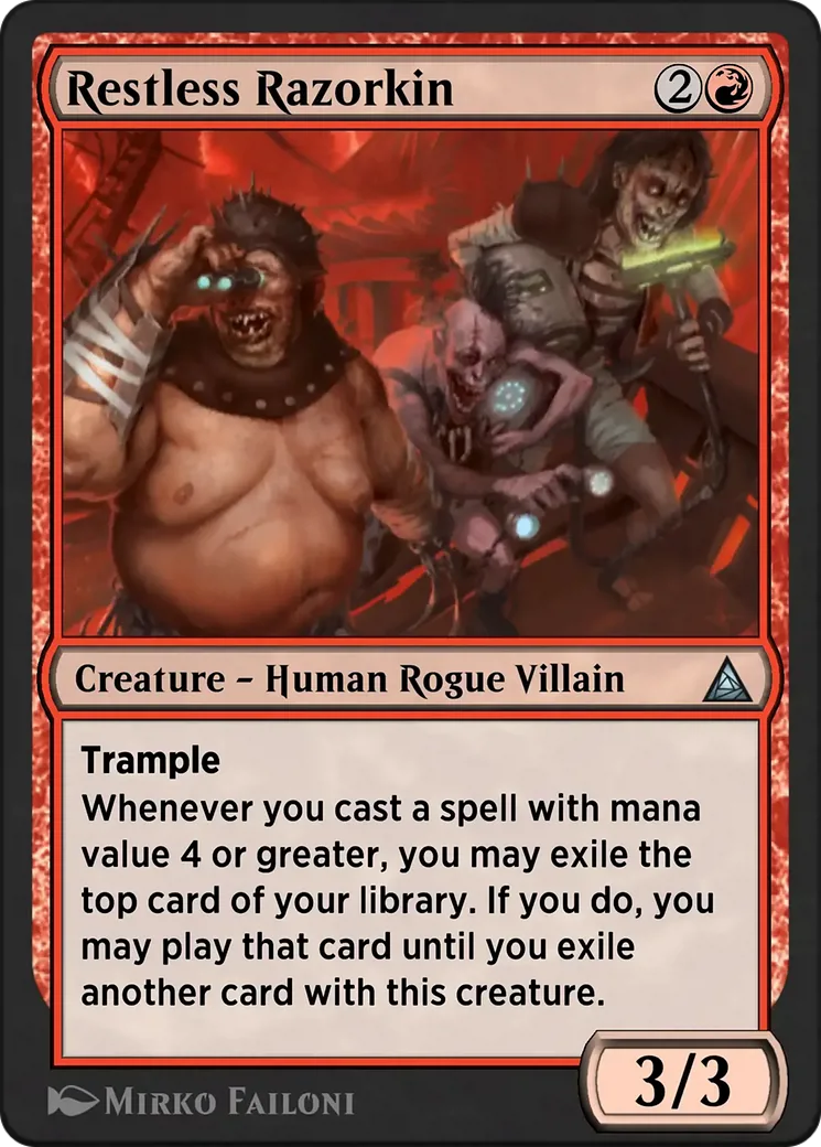Restless Razorkin