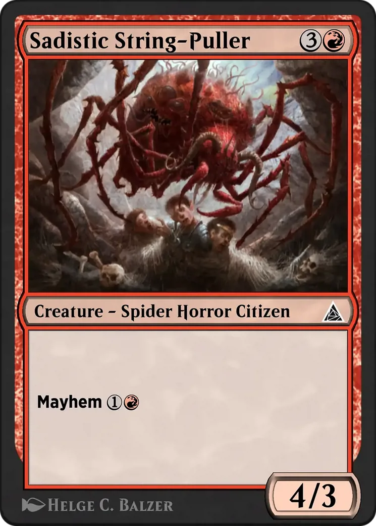 Sadistic String-Puller