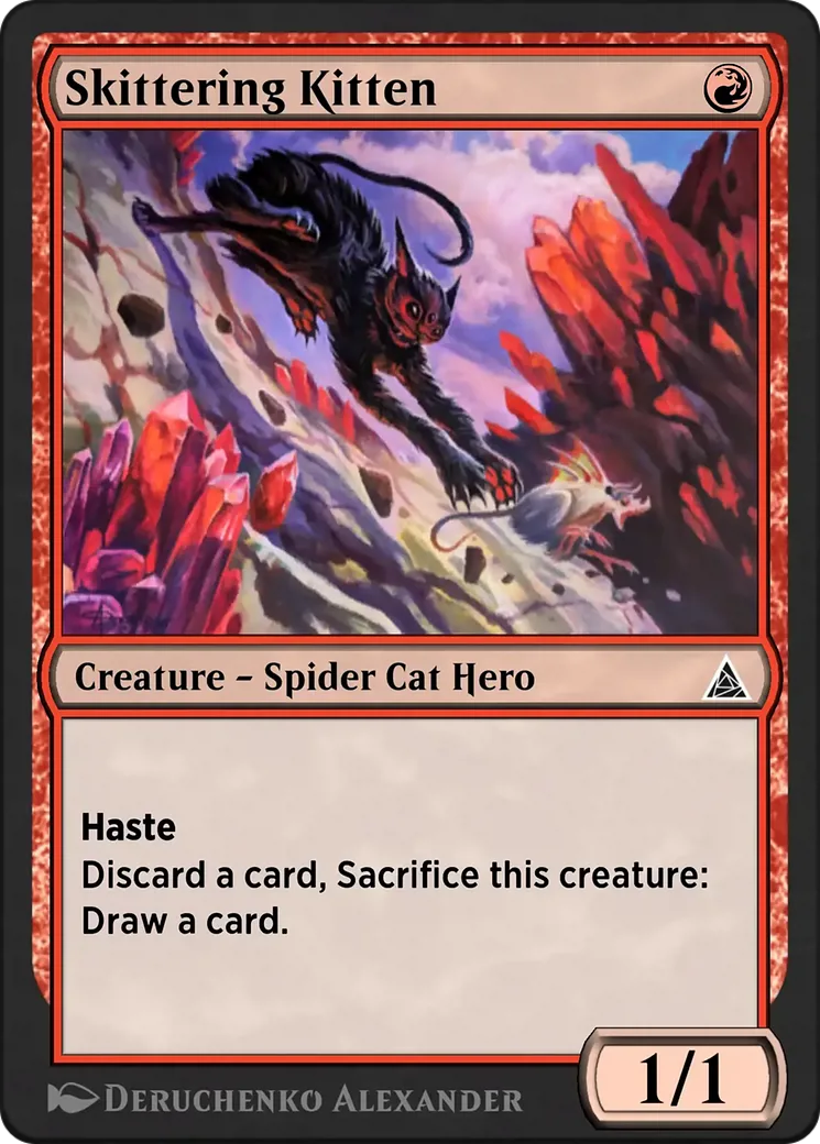 Skittering Kitten