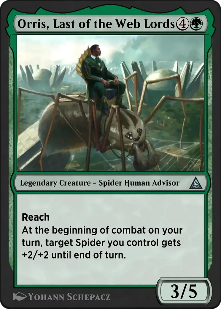 Orris, Last of the Web Lords
