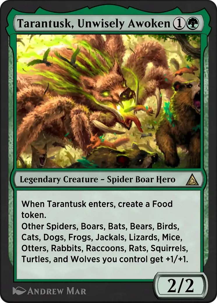 Tarantusk, Unwisely Awoken