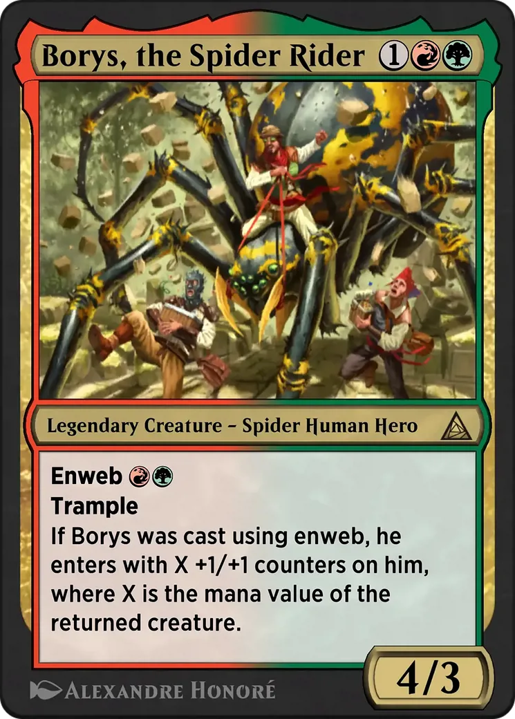 Borys, the Spider Rider