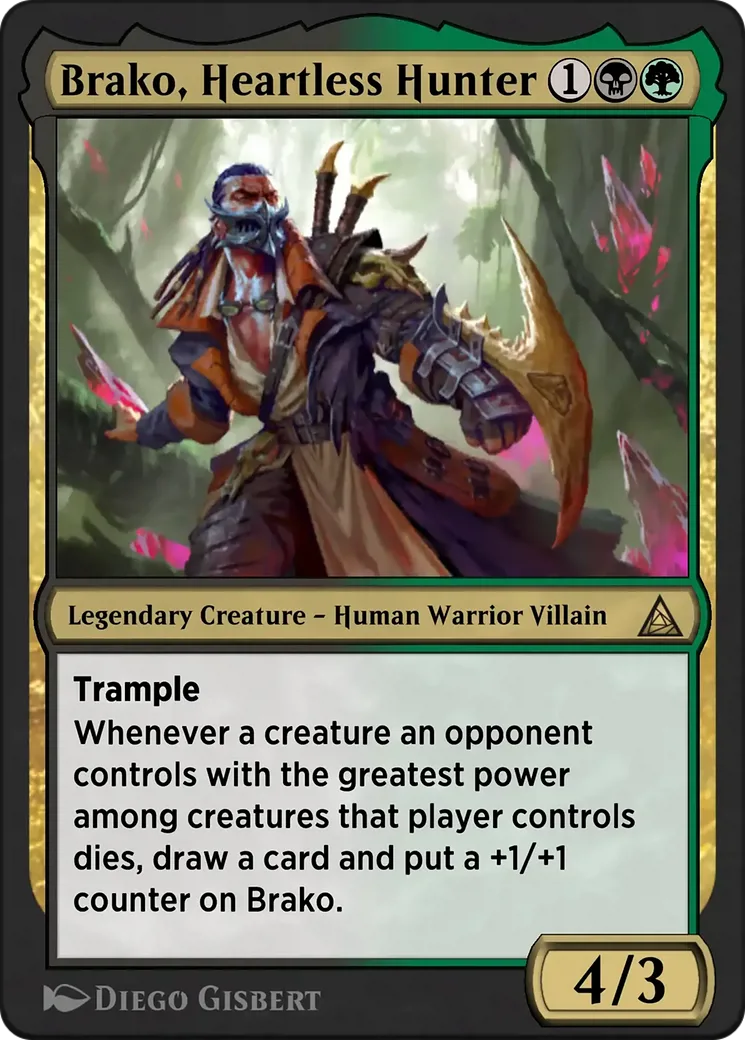 Brako, Heartless Hunter