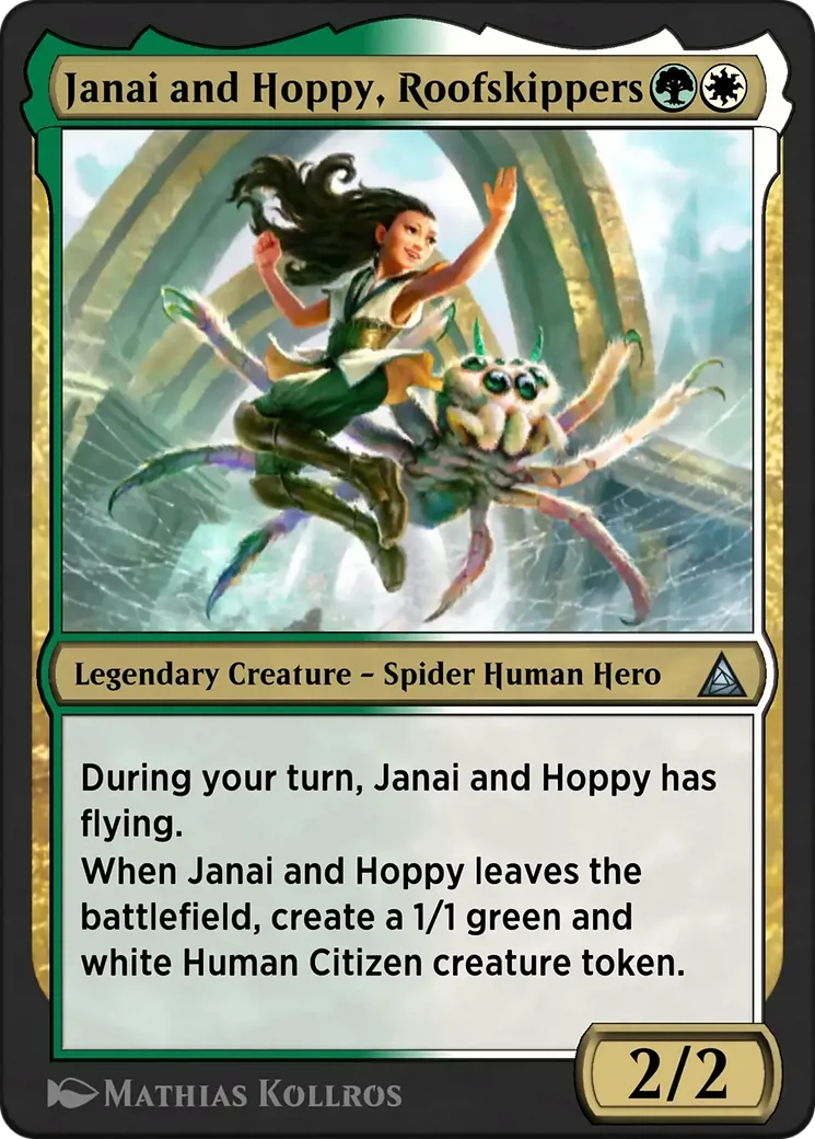 Janai and Hoppy, Roofskippers