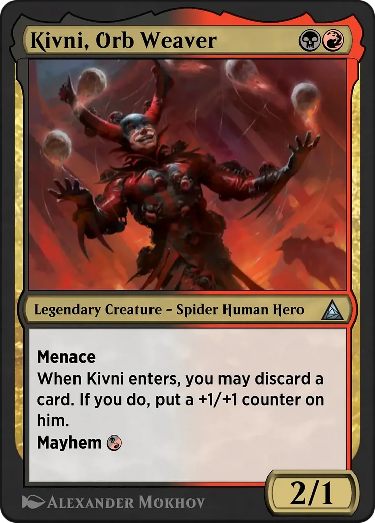 Kivni, Orb Weaver