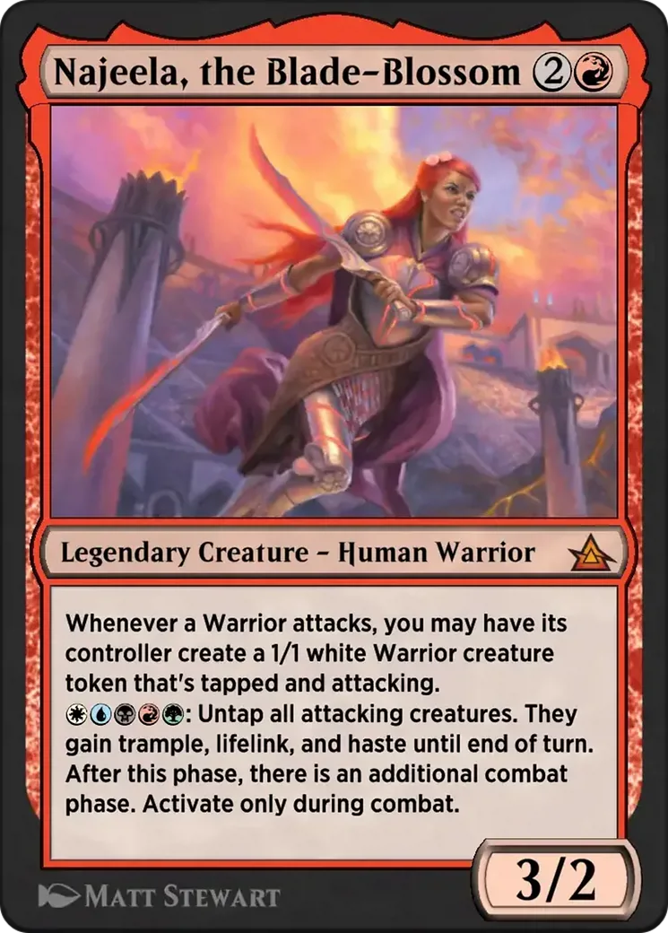 Najeela, the Blade-Blossom