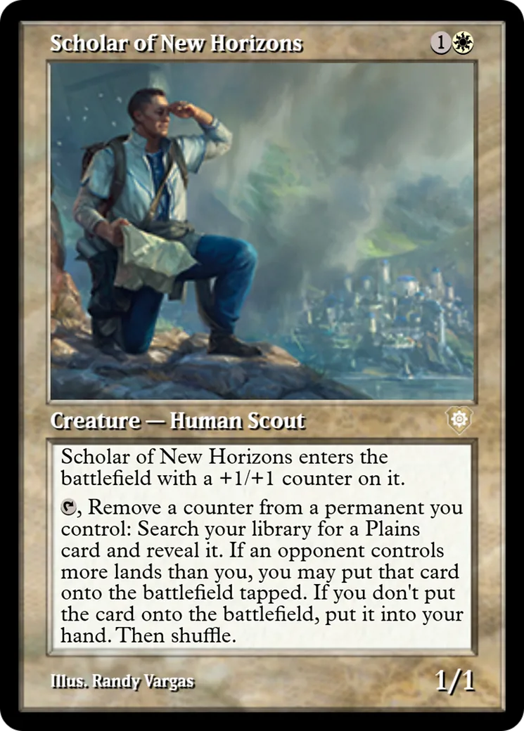 Scholar of New Horizons