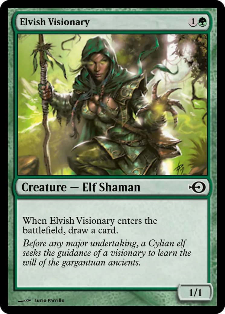 Elvish Visionary