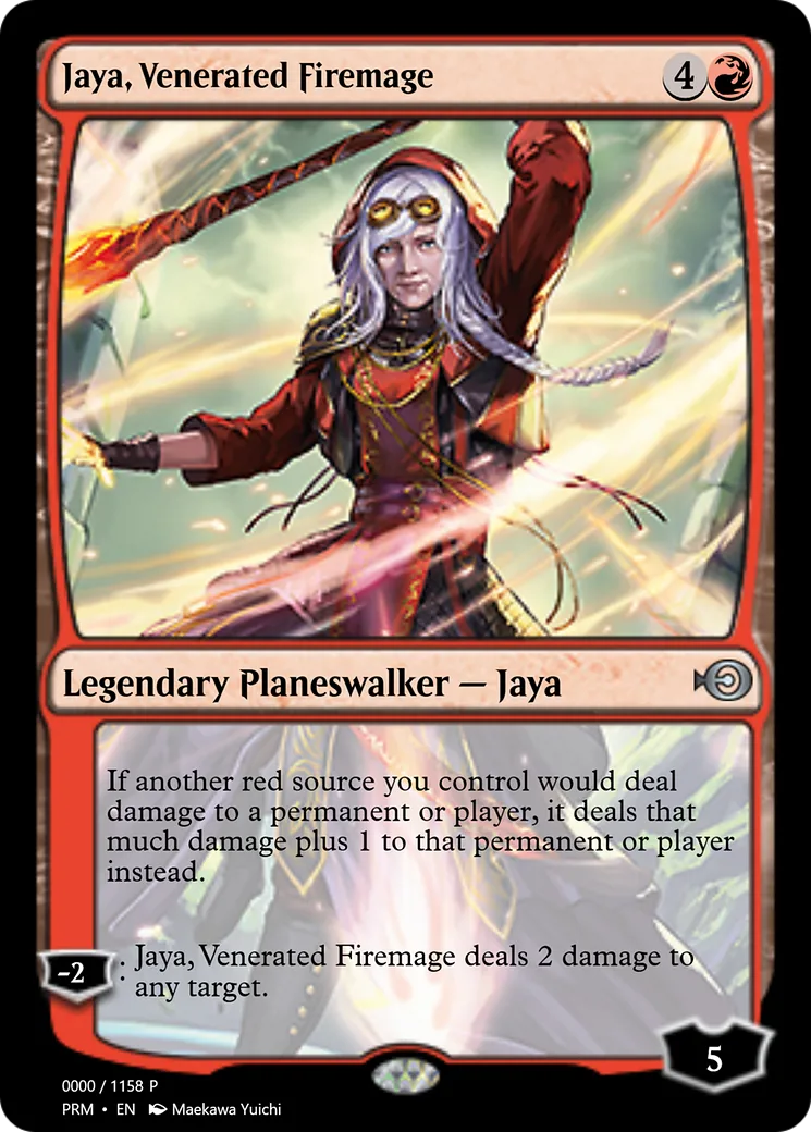 Jaya, Venerated Firemage
