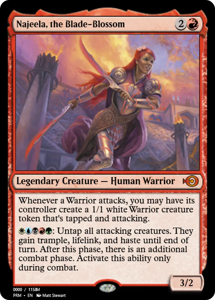 Najeela, the Blade-Blossom