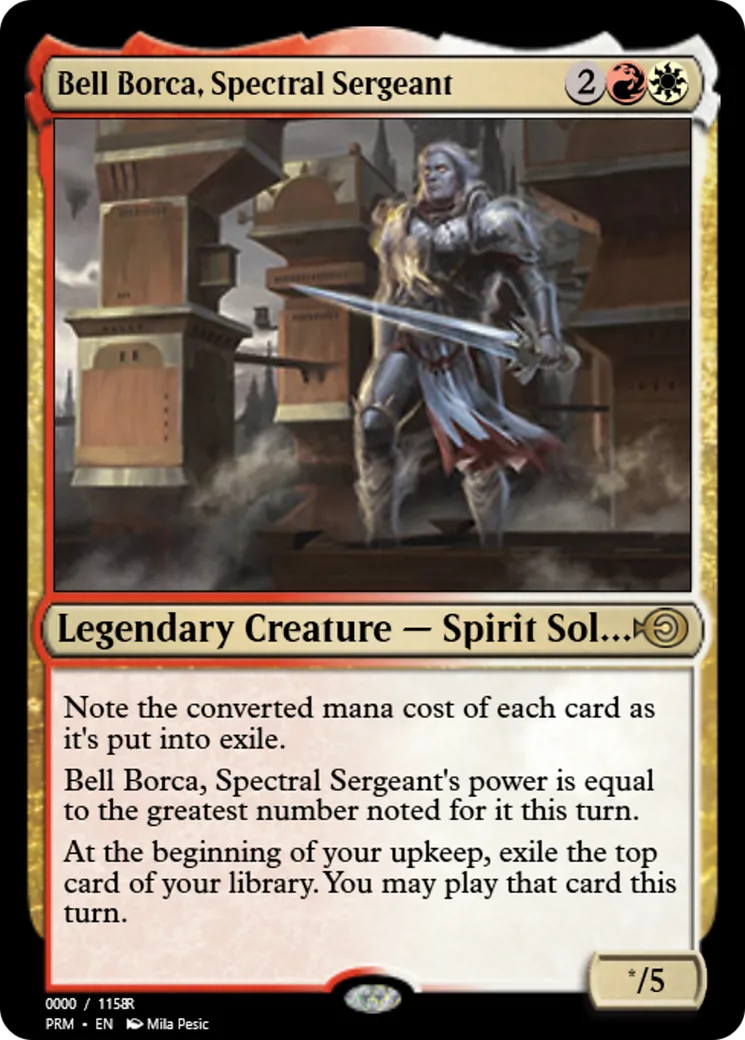 Bell Borca, Spectral Sergeant