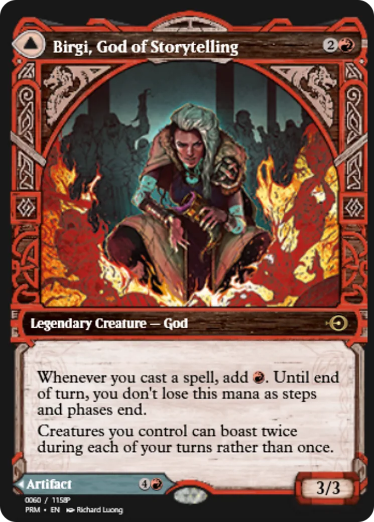 Birgi, God of Storytelling