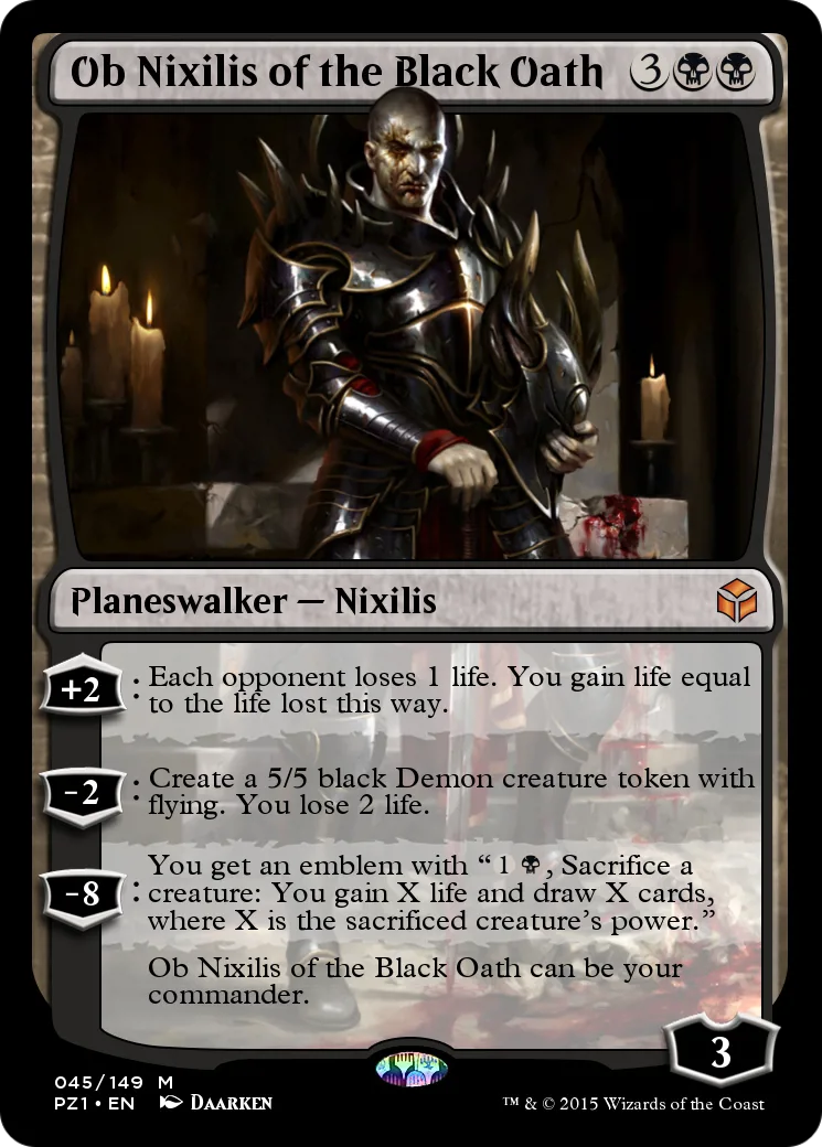 Ob Nixilis of the Black Oath