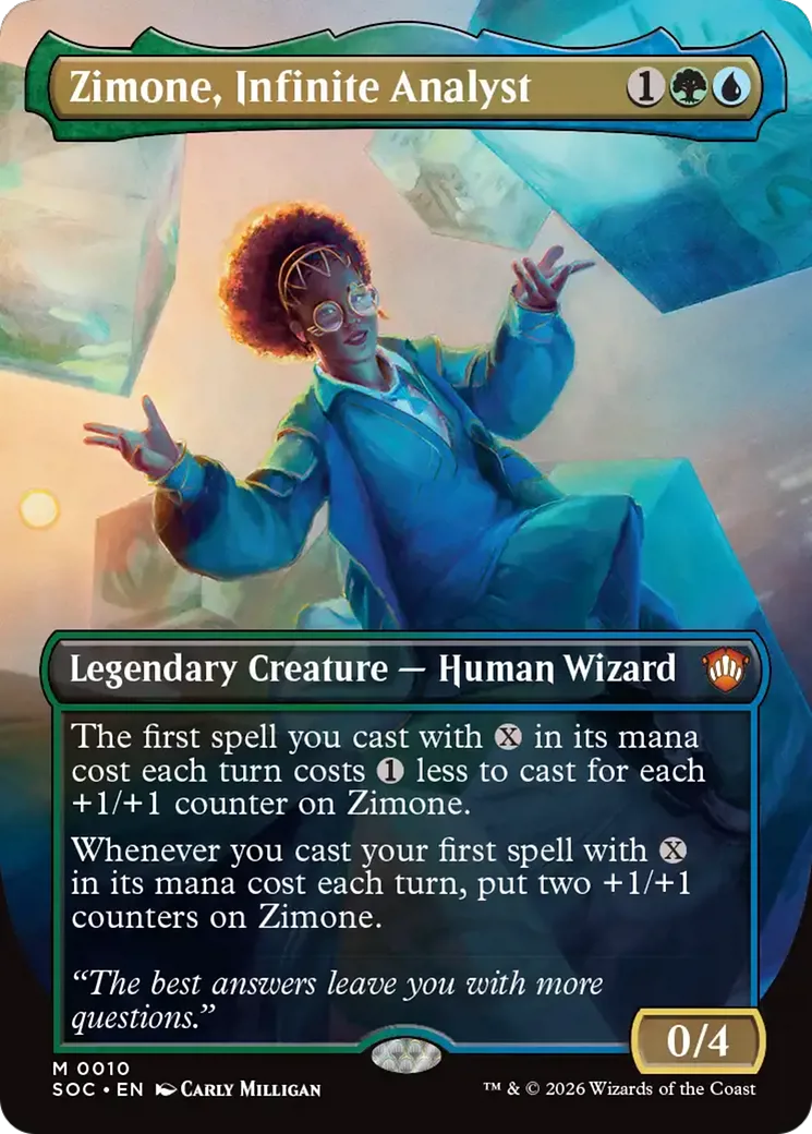 Zimone, Infinite Analyst