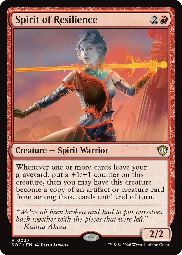 Spirit of Resilience