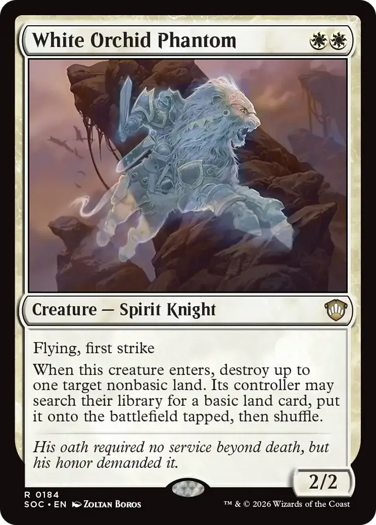 White Orchid Phantom