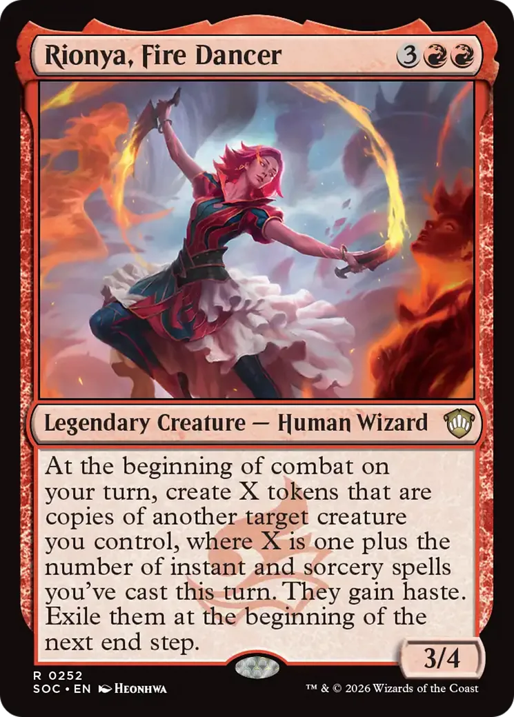 Rionya, Fire Dancer