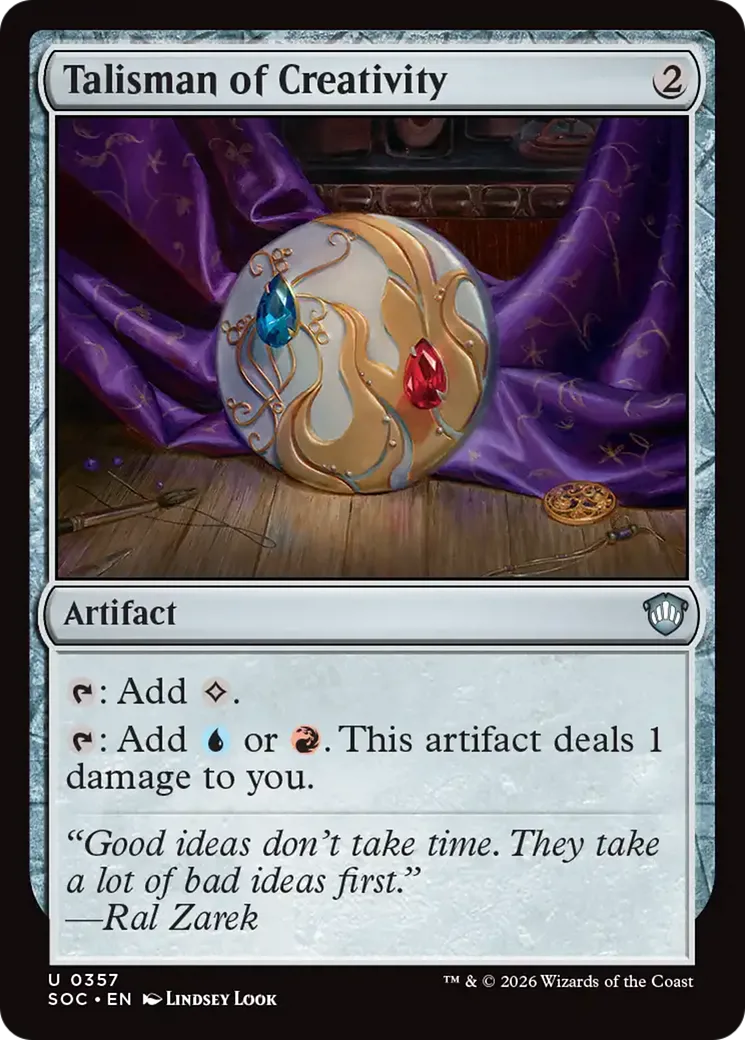 Talisman of Creativity