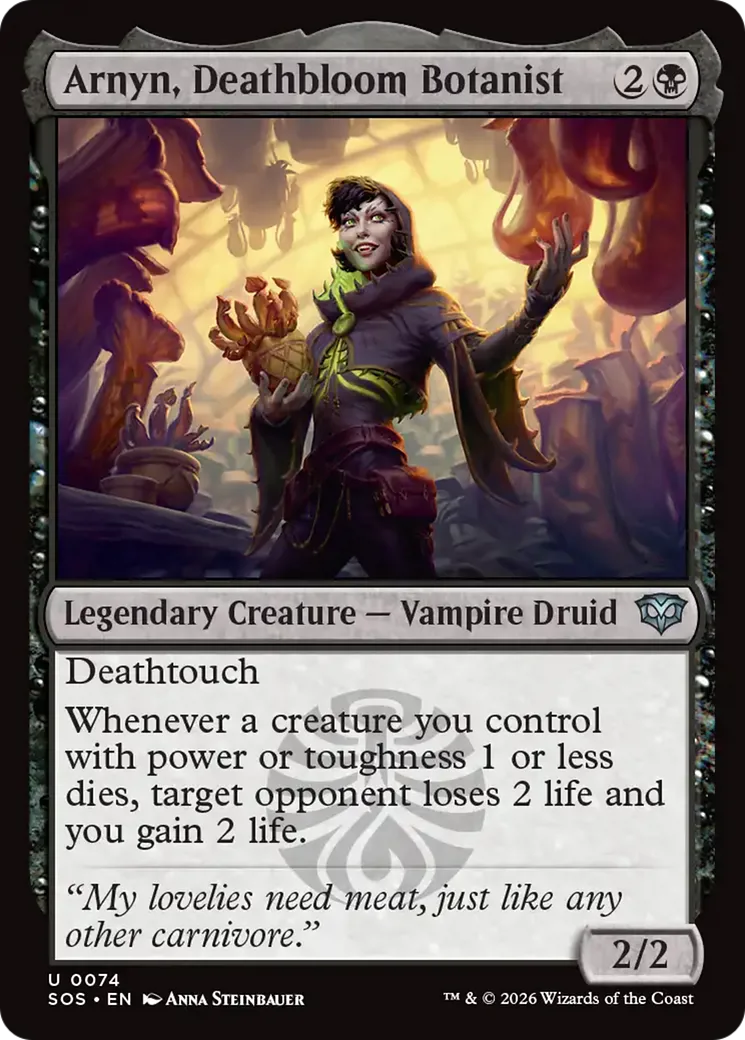 Arnyn, Deathbloom Botanist